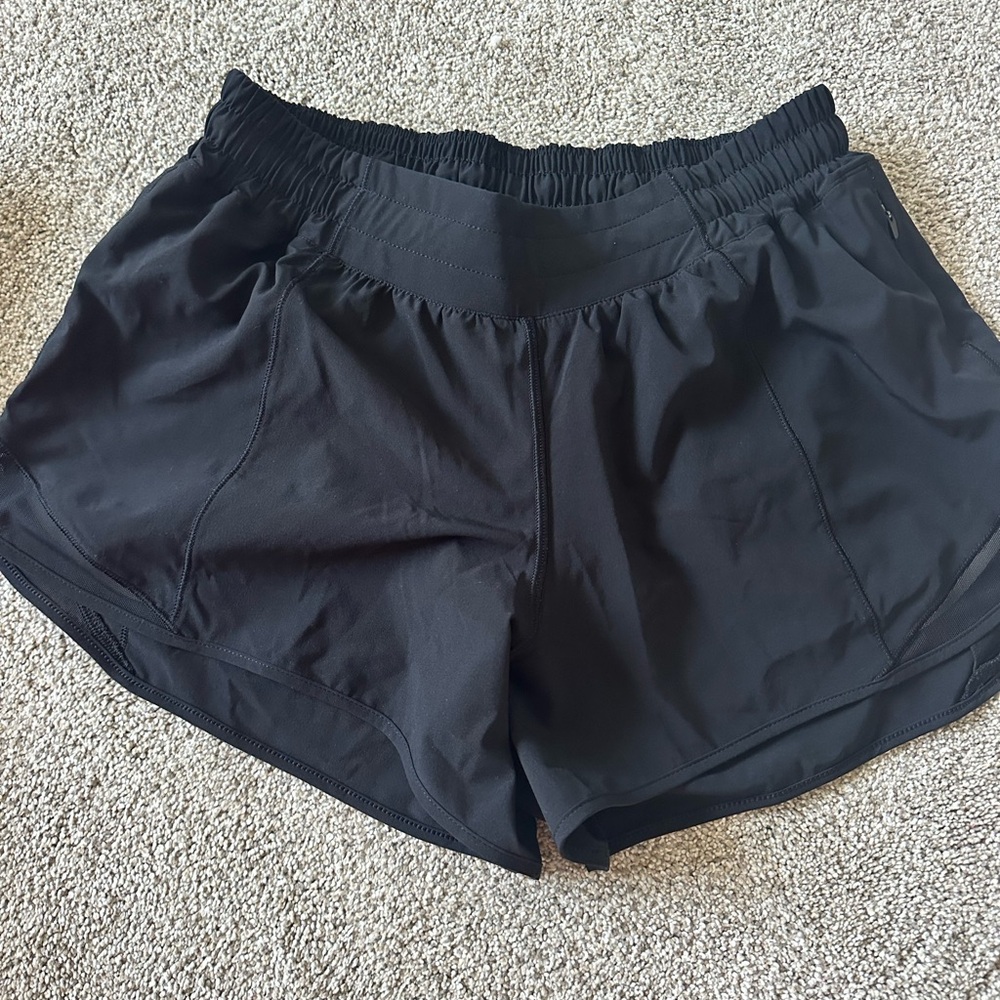 Women's Black Athletic Shorts